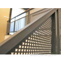 Gray Aluminum/Stainless Steel Perforated Mesh with Anti-aging/Flame Resistance